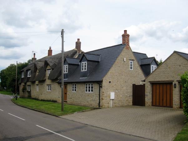 Grade II listed development in Grendon